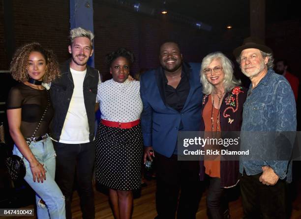 Actor/Singer Chaley Rose, Actor Singer Sam Palladio, Tanya Blount and Husband Michael Trotter Jr. Of The War and Treaty, Singer/Songwriters Emmylou...