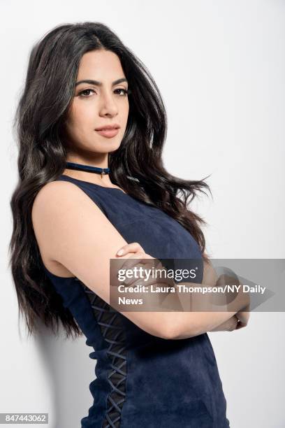 Actress Emeraude Toubia is photographed for NY Daily News on October 8, 2016 at Comic Con in New York City. CREDIT MUST READ: Laura Thompson/New York...