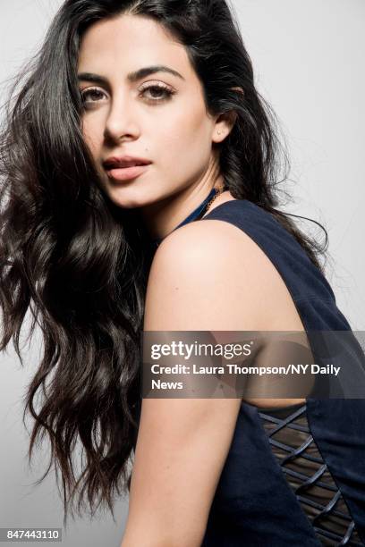 Actress Emeraude Toubia is photographed for NY Daily News on October 8, 2016 at Comic Con in New York City. CREDIT MUST READ: Laura Thompson/New York...