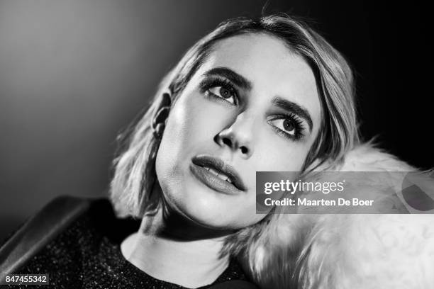Emma Roberts from the film "Who We Are Now" poses for a portrait during the 2017 Toronto International Film Festival at Intercontinental Hotel on...