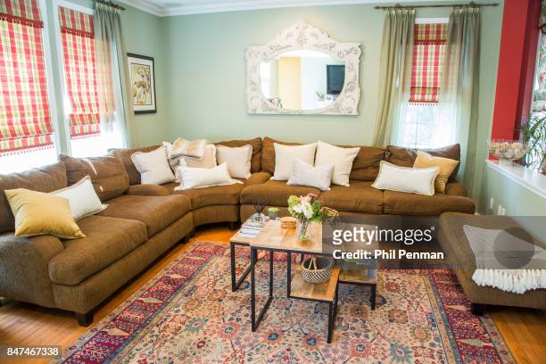 Nutritionist Joy Bauer's home is photographed for Closer Weekly Magazine on May 12, 2017 in New York.