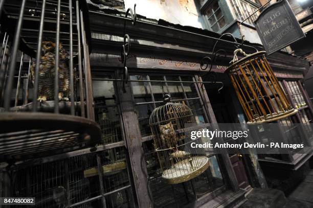 General view of the new attraction 'The Making of Harry Potter' at Warner Brothers studios in Leavesden, Hertfordshire.