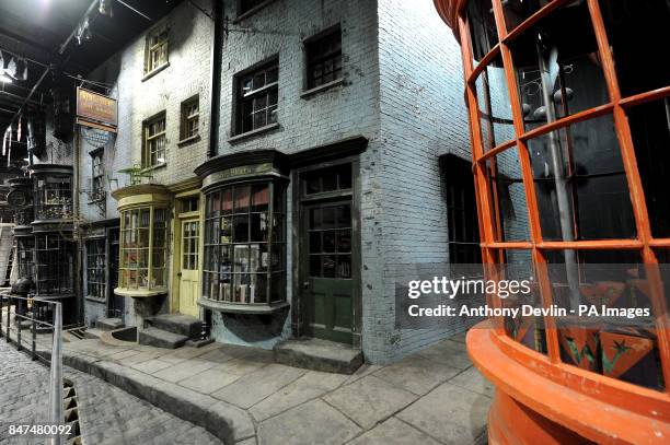 General view of the new attraction 'The Making of Harry Potter' at Warner Brothers studios in Leavesden, Hertfordshire.