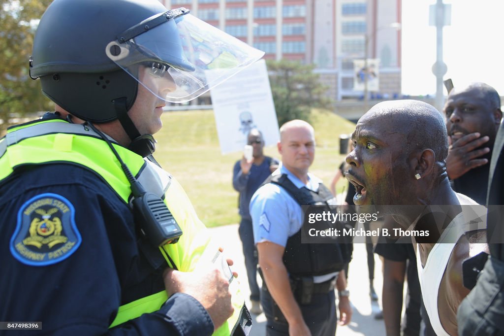 Protests Erupt Over Not Guilty Verdict In Police Officer's Jason Stockley Trial Over Shooting Death Of Anthony Lamar Smith