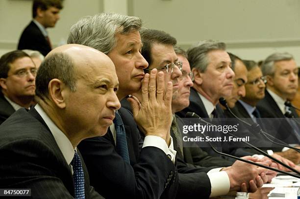 Feb. 11: Lloyd Blankfein, CEO of Goldman Sachs; Jamie Dimon, CEO of JPMorgan Chase and Co.; Robert P.Kelly, CEO of the Bank of New York; Ken Lewis,...