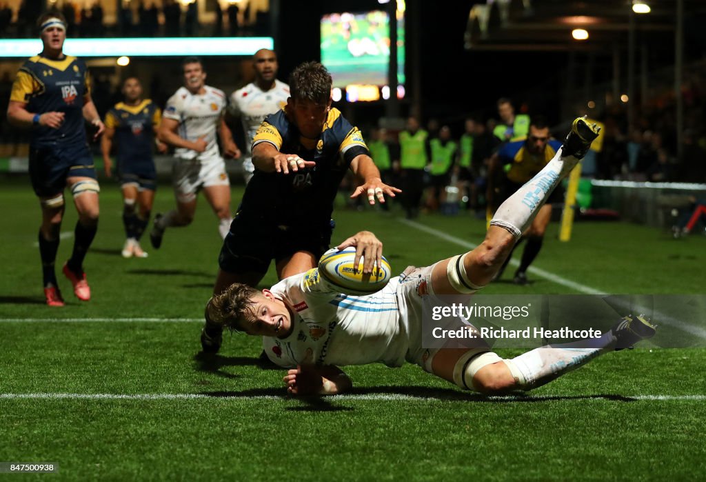 Worcester Warriors v Exeter Chiefs - Aviva Premiership