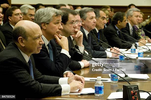 Feb. 11: Lloyd Blankfein, CEO of Goldman Sachs; Jamie Dimon, CEO of JPMorgan Chase and Co.; Robert P.Kelly, CEO of the Bank of New York; Ken Lewis,...