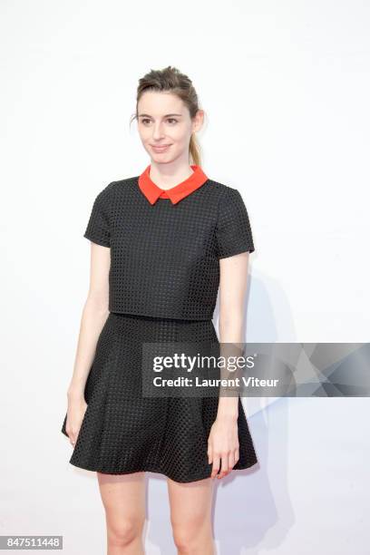 Berangere McNeese attends "Le Viol" Photocall during the 19th Festival of TV Fiction at La Rochelle on September 15, 2017 in La Rochelle, France.