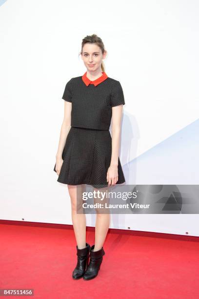 Berangere McNeese attends "Le Viol" Photocall during the 19th Festival of TV Fiction at La Rochelle on September 15, 2017 in La Rochelle, France.