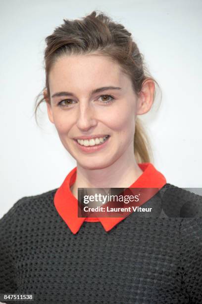 Berangere McNeese attends "Le Viol" Photocall during the 19th Festival of TV Fiction at La Rochelle on September 15, 2017 in La Rochelle, France.