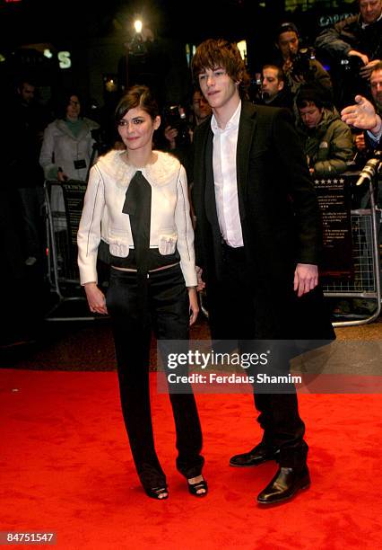 Audrey Tautou and Gaspard Ulliel