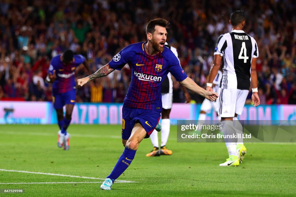 FC Barcelona v Juventus - UEFA Champions League