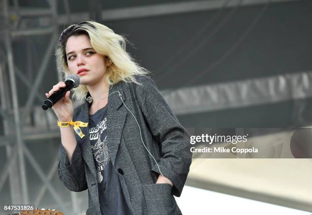 Sky Ferreira performs onstage during the Meadows Music And Arts Festival - Day 1 at Citi Field on September 15, 2017 in New York City.