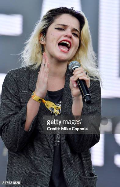 Sky Ferreira performs onstage during the Meadows Music And Arts Festival - Day 1 at Citi Field on September 15, 2017 in New York City.