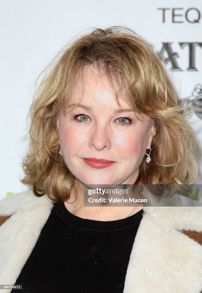 Actress Faye Grant arrives at the screening of "Fuel" at ConservFuel