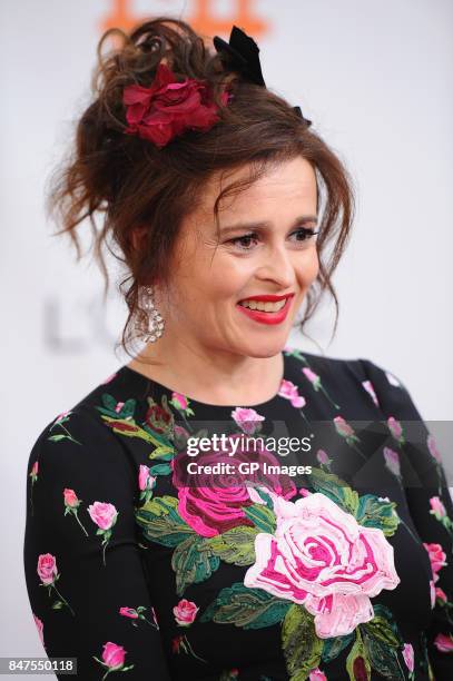 Actress Helena Bonham Carter attends the "55 Steps" premiere during the 2017 Toronto International Film Festival at Roy Thomson Hall on September 15,...