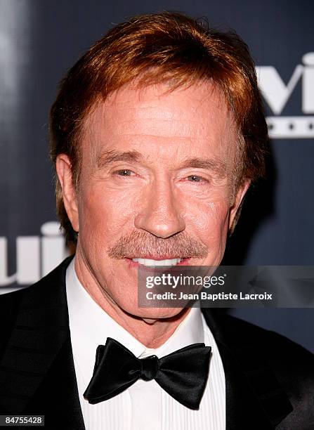 Chuck Norris arrives at the 17th Annual Movieguide Faith and Values Awards Gala at the Beverly Hilton Hotel on February 11, 2009 in Beverly Hills,...