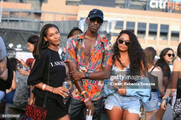 Festivalgoers attend the Meadows Music And Arts Festival - Day 1 at Citi Field on September 15, 2017 in New York City.