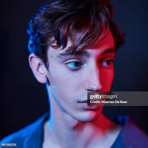 Theodore Pellerin from the film "Never Steady, Never Still" poses for a portrait during the 2017 Toronto International Film Festival at...