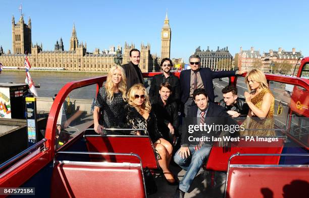 Chris Klein, Thomes Ian Nicholas and Eugene Levy, with Tara Reid, Jennifer Coolidge, Sean William Scott, Jason Biggs, Eddie Kaye Thomas and Mena...