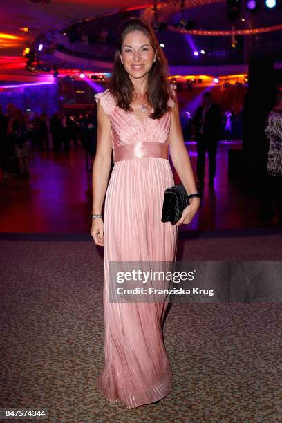 Bianca Hein attends the UFA 100th anniversary celebration at Palais am Funkturm on September 15, 2017 in Berlin, Germany.