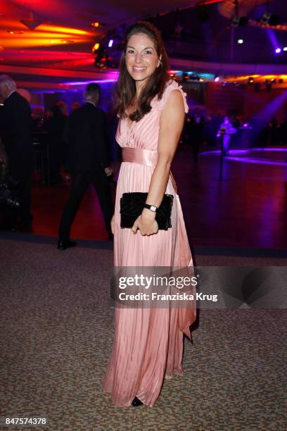 Bianca Hein attends the UFA 100th anniversary celebration at Palais am Funkturm on September 15, 2017 in Berlin, Germany.