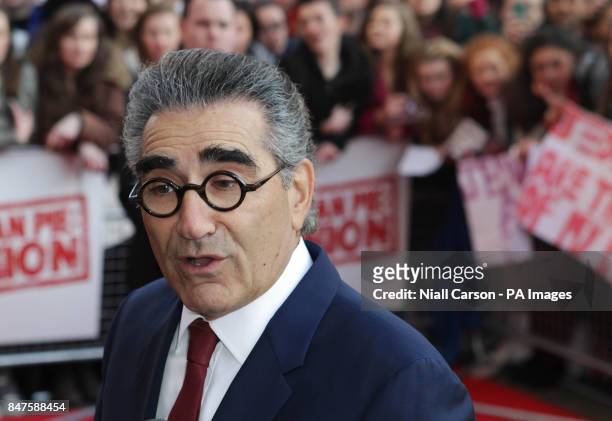 Eugene Levy at the Irish premiere of American Pie The Reunion at the Savoy Cinema in Dublin.