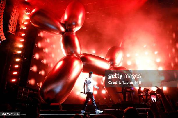Jay Z performs onstage during Day 1 of The Meadows Music & Arts Festival at Citi Field on September 15, 2017 in New York City.