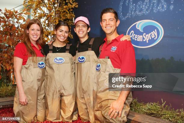 Jessica Andrea and guest attend Kari Feinstein's Style Lounge presented by Ocean Spray on September 15, 2017 in Los Angeles, California.