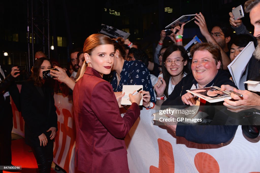 2017 Toronto International Film Festival - "My Days Of Mercy" Premiere - Red Carpet