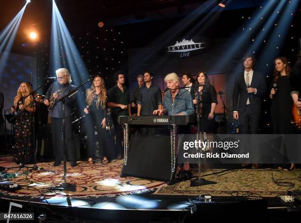 Lee Ann Womack, Ricky Skaggs, Halli Anderson, Ryan O'Keefe, Dan Shearin, Graham Nash, Kenneth Pattengale, Laura Rogers, Joey Ryan, and Lydia Rogers...