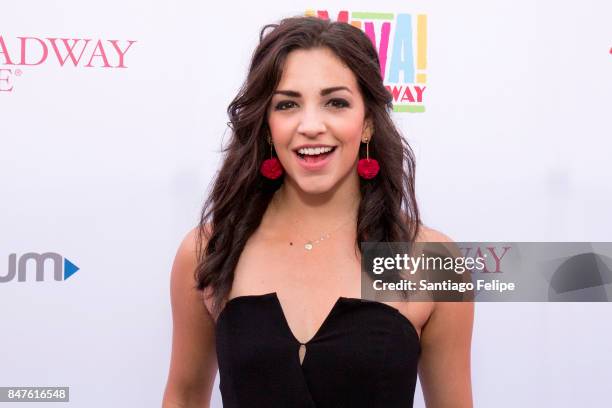 Ana Villafane attends Viva Broadway Special Event at Duffy Square on September 15, 2017 in New York City.