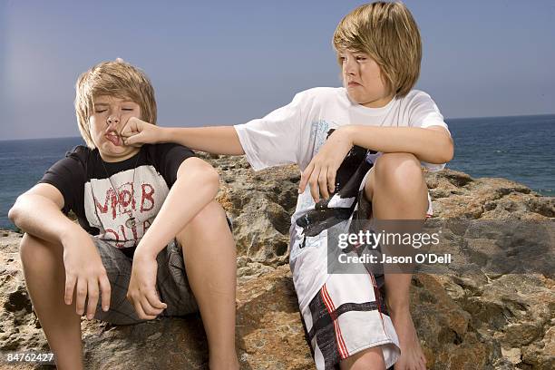 Actors and brothers Dylan Sprouse and Cole Sprouse poses for a portrait session in Los Angeles for Parade.