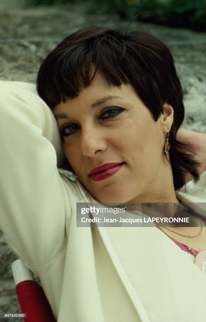 Portrait De Bernadette Lafont