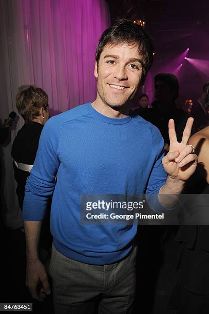 Actor Yannick Bisson attends the Canadian Film Centre 2009 Gala and Auction at the Kool Haus on February 11, 2009 in Toronto, Ontario, Canada.
