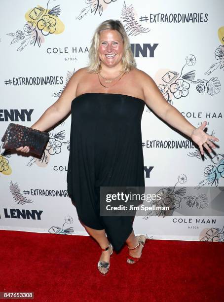 Comedian Bridget Everett attends The 2nd Anniversary Party for Lenny, in partnership with Cole Haan at The Jane Hotel on September 15, 2017 in New...