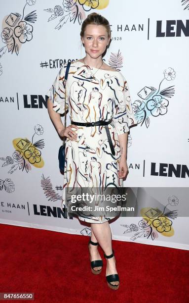 Actress Valorie Curry attends The 2nd Anniversary Party for Lenny, in partnership with Cole Haan at The Jane Hotel on September 15, 2017 in New York...