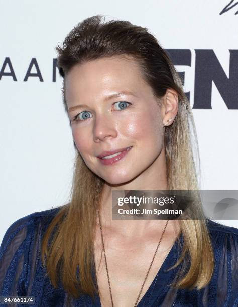 Designer Erin Fetherston attends The 2nd Anniversary Party for Lenny, in partnership with Cole Haan at The Jane Hotel on September 15, 2017 in New...