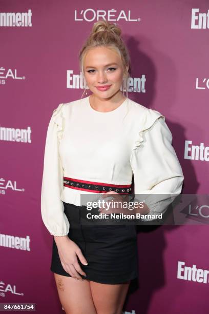 Natalie Alyn Lind attends the 2017 Entertainment Weekly Pre-Emmy Party at Sunset Tower on September 15, 2017 in West Hollywood, California.