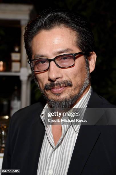 Hiroyuki Sanada attends the 2017 Gersh Emmy Party presented by Tequila Don Julio 1942 on September 15, 2017 in Los Angeles, California.