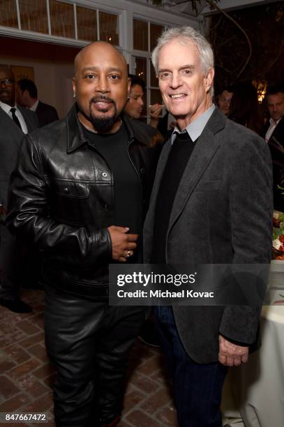 Daymond John and David Gersh attend the 2017 Gersh Emmy Party presented by Tequila Don Julio 1942 on September 15, 2017 in Los Angeles, California.