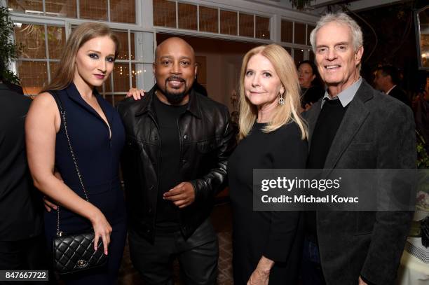 Heather Taras, Daymond John, Susan Gersh, and David Gersh attend the 2017 Gersh Emmy Party presented by Tequila Don Julio 1942 on September 15, 2017...