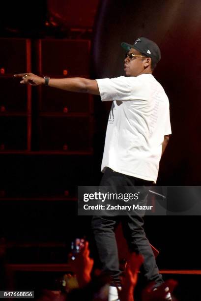 Performs onstage during the Meadows Music and Arts Festival - Day 1 at Citi Field on September 15, 2017 in New York City.
