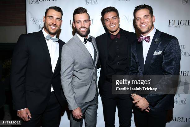 Bachelor In Paradise's Ben Zorn, Robby Hayes, Dean Unglert and Adam Gottschalk attend Eligible Magazine presents The TIFF Bachelor Party at Everleigh...