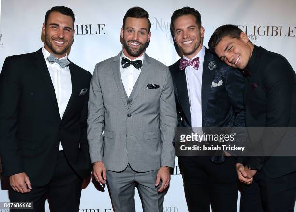 Bachelor In Paradise's Ben Zorn, Robby Hayes, Dean Unglert and Adam Gottschalk attend Eligible Magazine presents The TIFF Bachelor Party at Everleigh...