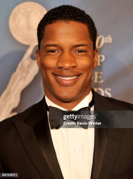 Actor Nate Parker arrives at the 40th NAACP Image Awards held at the Shrine Auditorium on February 12, 2009 in Los Angeles, California.