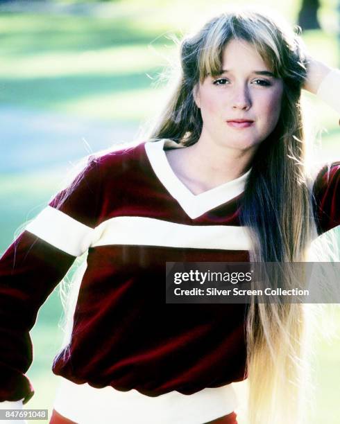 American former child actress and television personality Kim Richards, circa 1980.