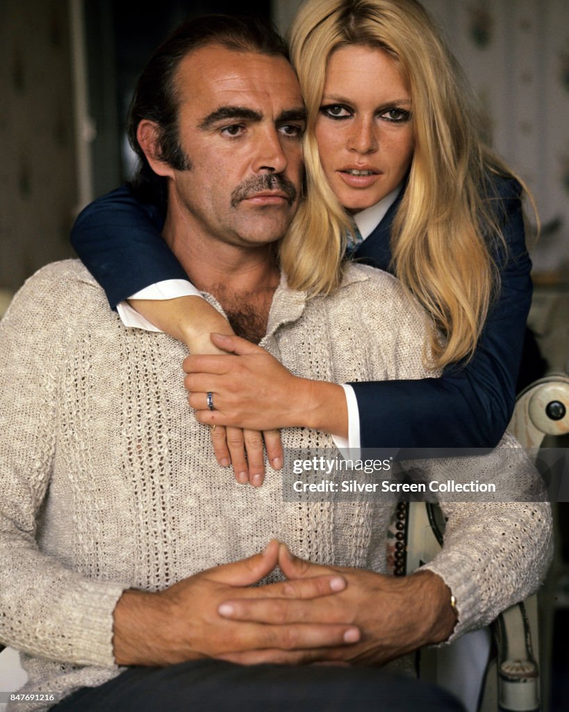 Brigitte Bardot and Sean Connery