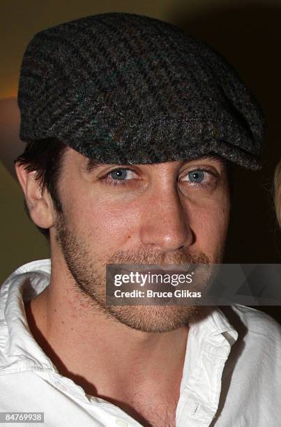 Jake Gyllenhaal attends the after party for the off-broadway opening night of "Uncle Vanya" at Pangea on February 12, 2009 in New York City.