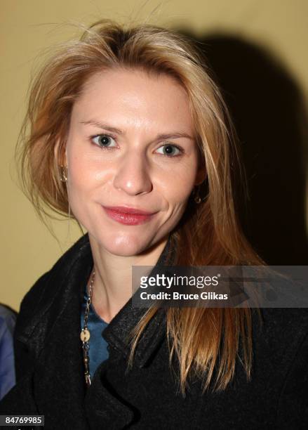 Claire Danes attends the after party for the off-broadway opening night of "Uncle Vanya" at Pangea on February 12, 2009 in New York City.